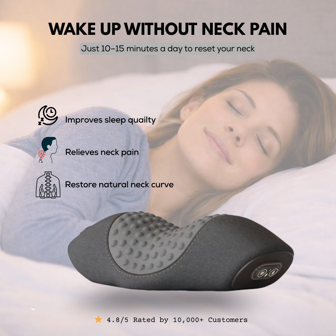 CerviRelief™ Neck Massager Pillow