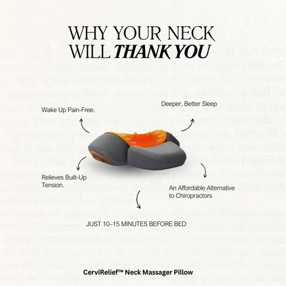CerviRelief™ Neck Massager Pillow