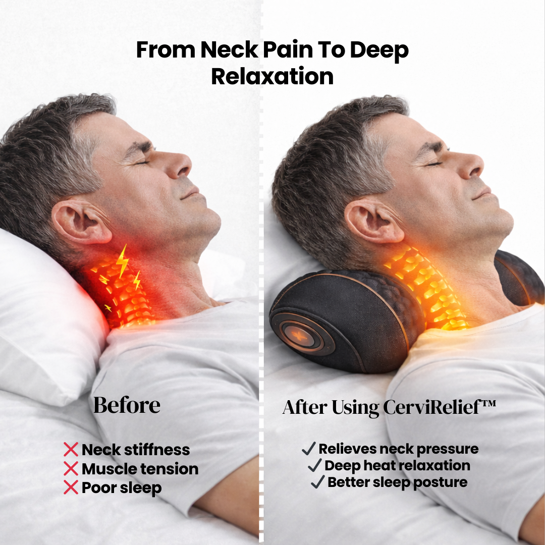 CerviRelief™ Neck Massager Pillow