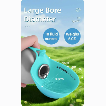 PawSip™ 2-in-1 Portable Dog Water Bottle