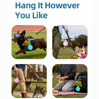 PawSip™ 2-in-1 Portable Dog Water Bottle