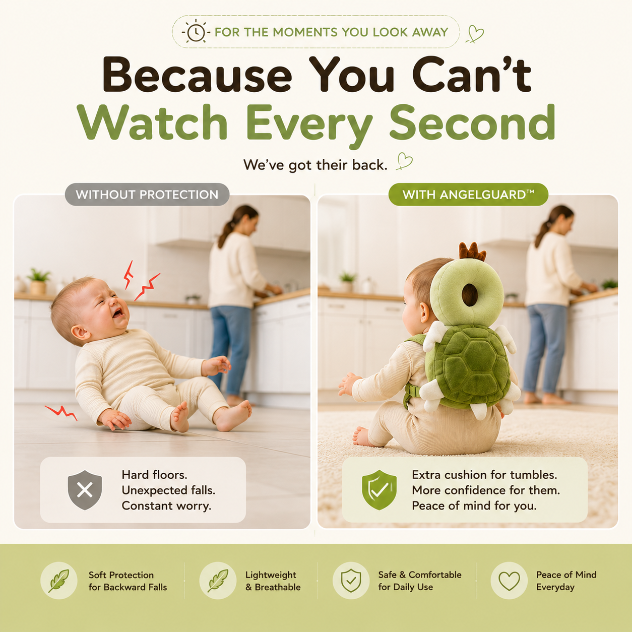 AngelGuard™ Toddler Protection Pillow