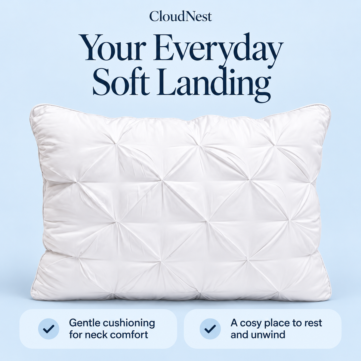 CloudNest Pillow
