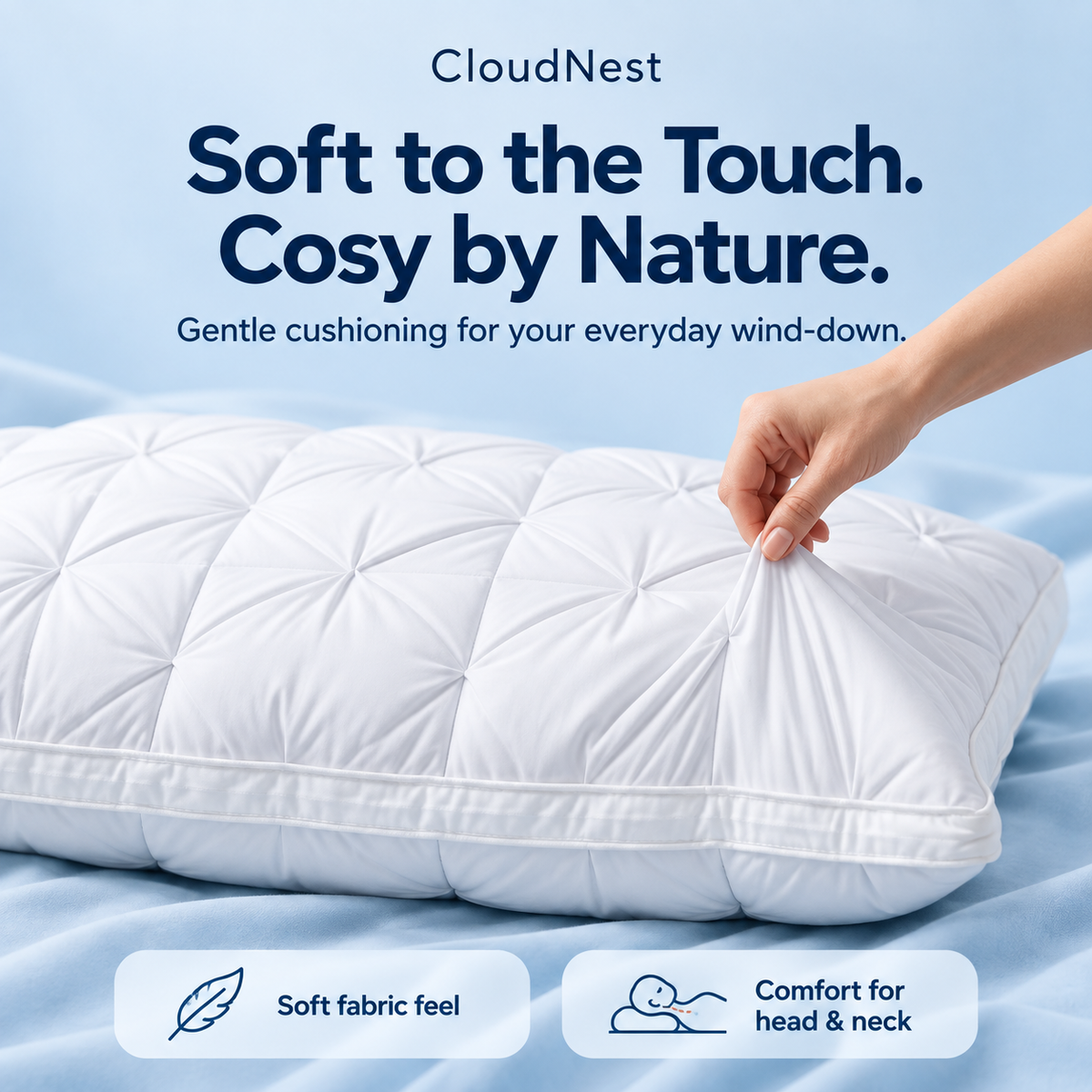 CloudNest Pillow