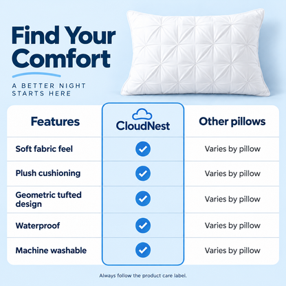 CloudNest Pillow